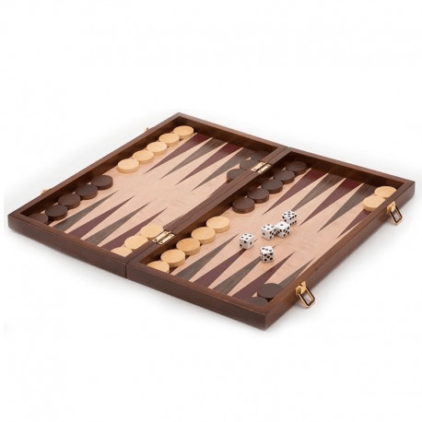 Backgammon Bois Pliable