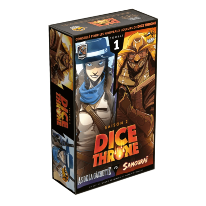 Dice Throne S2- As de la gâchette vs Samouraï