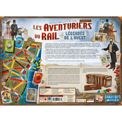 Aventuriers du Rail (Les) - Legacy Legendes de l'ouest – Image 4