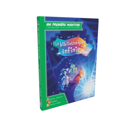 MA 1ERE AVENTURE : LA BIBLIOTHEQUE INFINIE