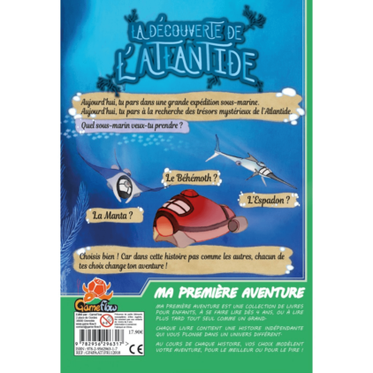 Ma 1ère aventure : Découverte de l'Atlantide Version Longue – Image 3