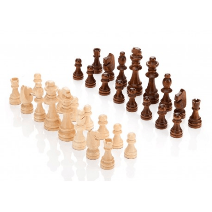 Set Pions échecs en bois – Image 3