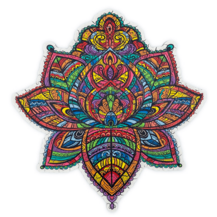 Florissant Lotus, puzzle en bois