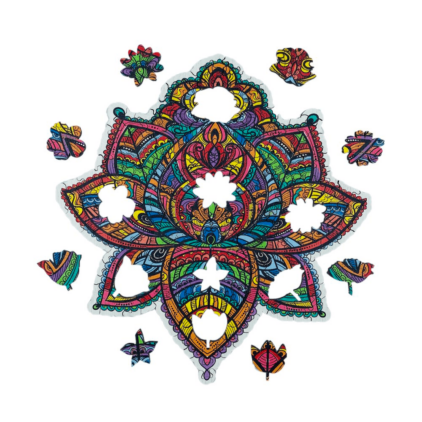 Florissant Lotus, puzzle en bois – Image 2
