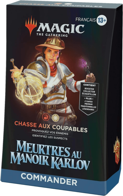 MTG: Meurtres au manoir Karlov Deck Com. FR