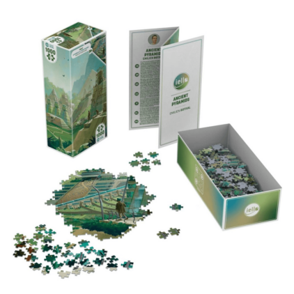 Puzzle TWIST - 1000p : Ancient Pyramids – Image 2