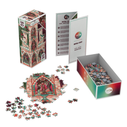 Puzzle TWIST - 500p : Visite Royale – Image 2