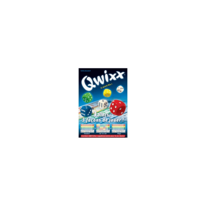 QWIXX - Recharge BLOC DE SCORE (3x80 fiches)