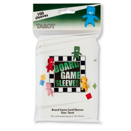 100 Board Game Sleeves : Tarot 70x120mm (10)