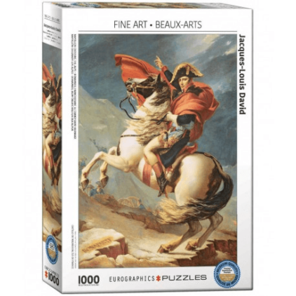 1000P Jacques Louis David - Napoléon Crossing The Alpes