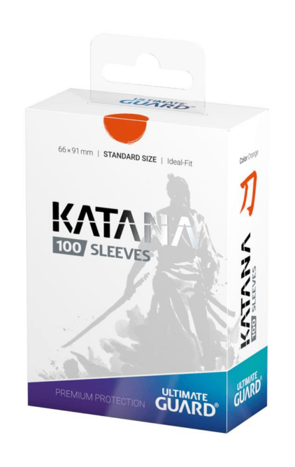 100x UGuard Sleeves Standard Katana - Orange