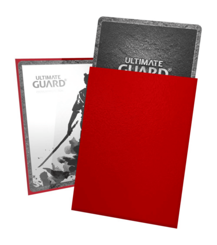 100x UGuard Sleeves Standard Katana - Rouge – Image 2
