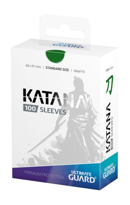 100x UGuard Sleeves Standard Katana - Vert