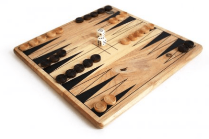 5 jeux en 1 en bois Boîte métal ( – Image 3