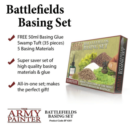 Army Painter Flocage : Battlefields basing set