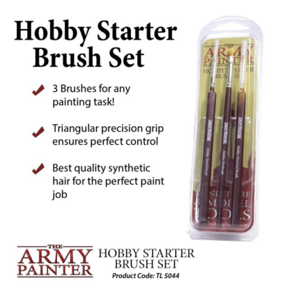 Army Painter Tools : Hobby Starter Brush Set