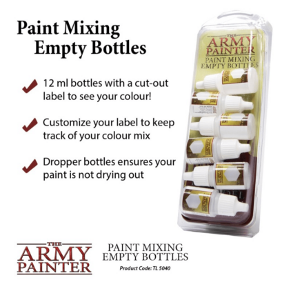 Army Painter Tools : Paint Mixing Empty Bottle