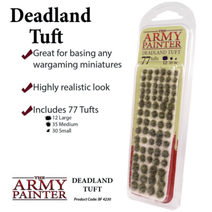 Army Painter Touffes : deadland tuft