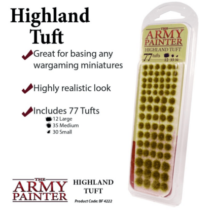 Army Painter Touffes : Highland Tuft