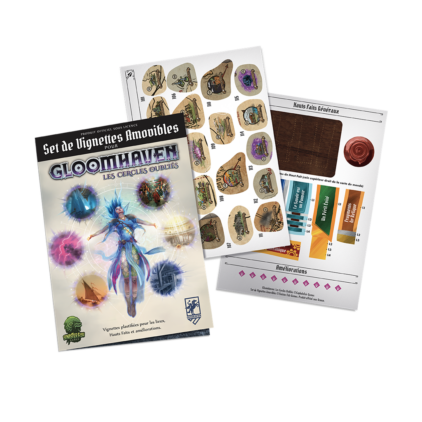 Gloomhaven : Forgot. Circles Remov. Sticker Set