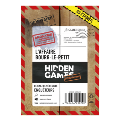 Hidden Games - L'Affaire Bourg-Le-Petit