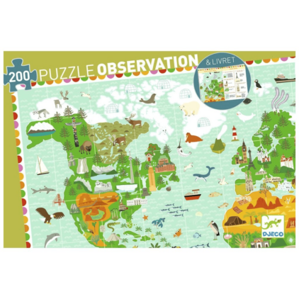 Tour du monde 200pcs + livret