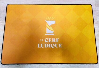 Tapis Cerf Ludique Jaune 60x40