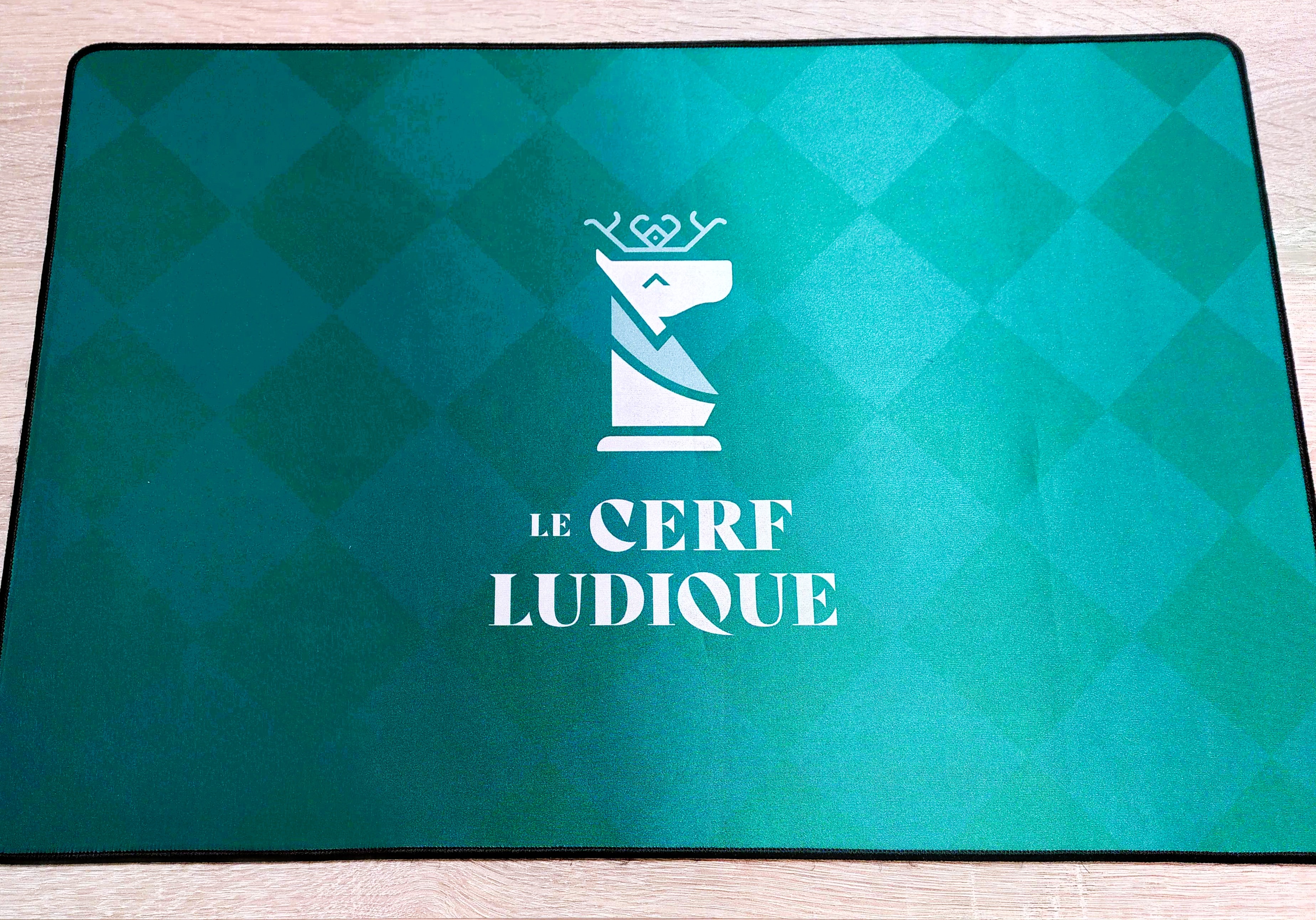 Tapis Cerf Ludique Vert 60x40