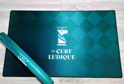 Tapis Cerf Ludique Vert 60x100