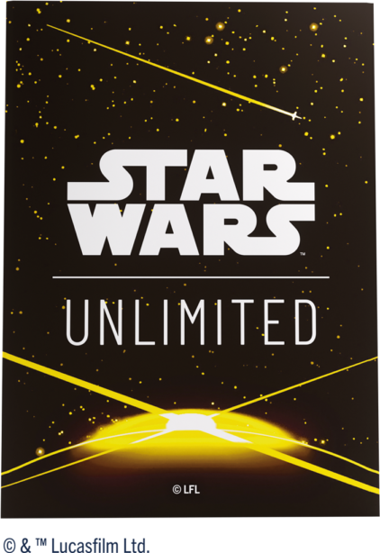 GG : SW Unlimited Art Sleeves : Back Yellow – Image 3