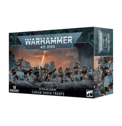 W40k - Astra Militarum - Cadian Shock Troops