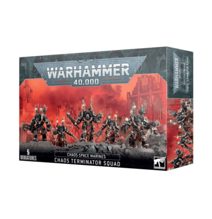 W40k - Chaos Space Marines - Chaos Terminator Squad