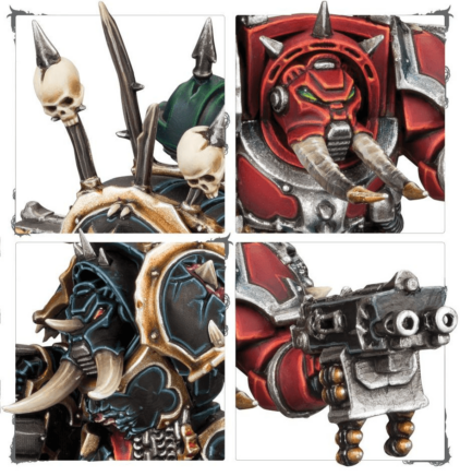 W40k - Chaos Space Marines - Chaos Terminator Squad – Image 3