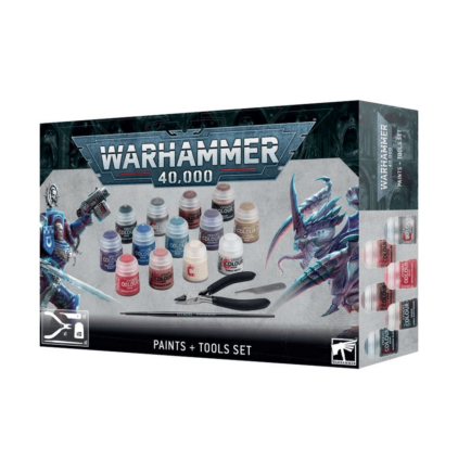 W40K - Paints + Tools Set