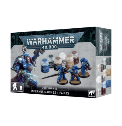 W40K - Space Marines - Infernus Marines + Paints