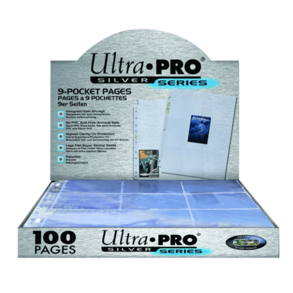 Ultra PRO : Feuille silver - paquet de 100