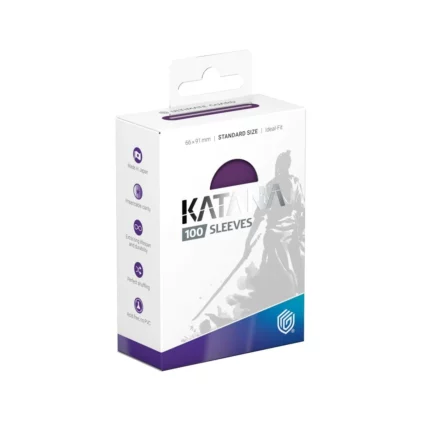 100x UGuard Sleeves Standard Katana - Iris Bloom