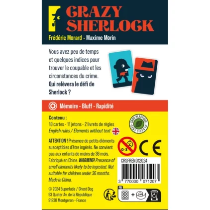 Feux Follets : Crazy Sherlock – Image 2