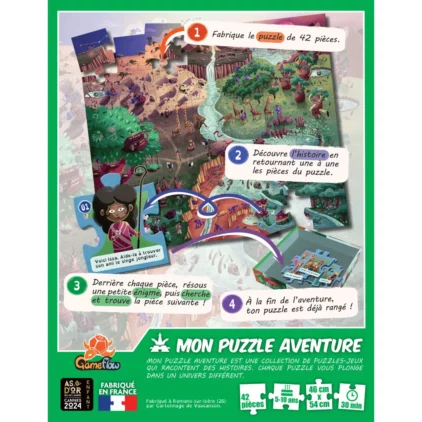 Mon puzzle aventure - Terre Ocre