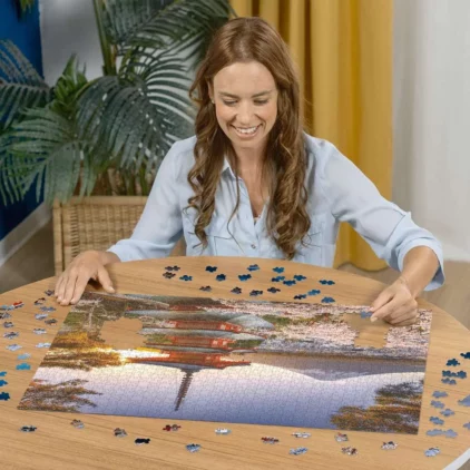 Ravensburger 1000p : Cerisiers Mont Fuji – Image 2