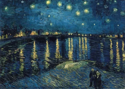 Ravensburger 1000p : Nuit étoilée au dessus du Rhône