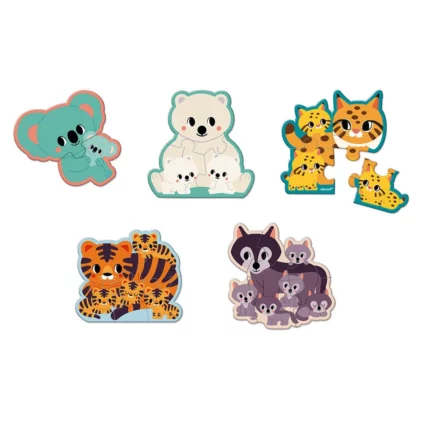5 Puzzles Évolutifs Animaux – Image 3