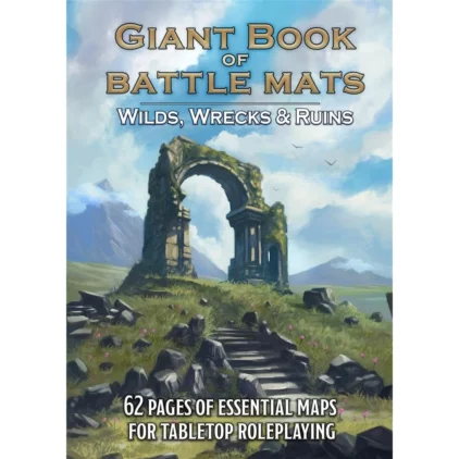 Livre plateau de jeu : Giant Book of Battle Mats Wrecks et Ruins (A3)