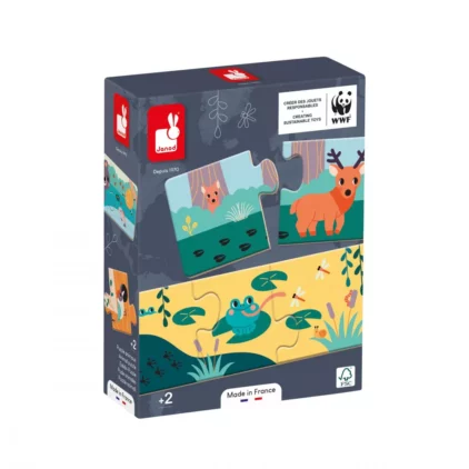 Puzzle Animaux les Empreintes