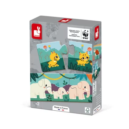 Puzzles Jeu d'association Animaux
