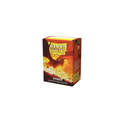 100 Dragon Shield Dual Matte - Ember