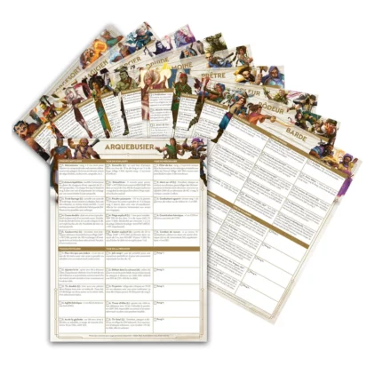 Chroniques Oubliées Fantasy 2 : Ecran et livret des voies – Image 2