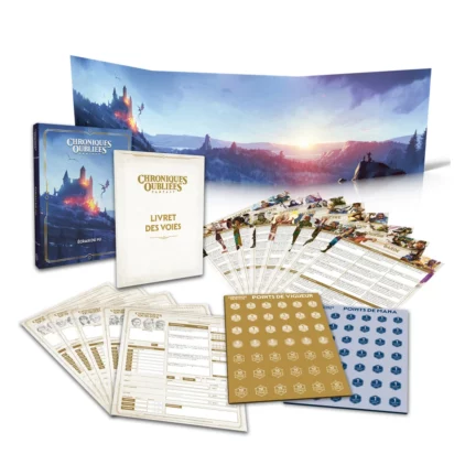 Chroniques Oubliées Fantasy 2 : Ecran et livret des voies – Image 3