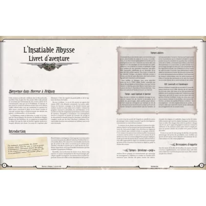 Horreur à Arkham JdR - L'Insatiable Abysse - Coffret d'initiation – Image 3