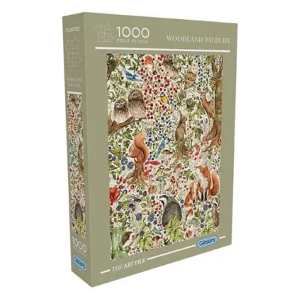 Puzzle 1000p Woodland Wildlife